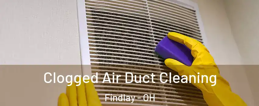  Clogged Air Duct Cleaning Findlay - OH