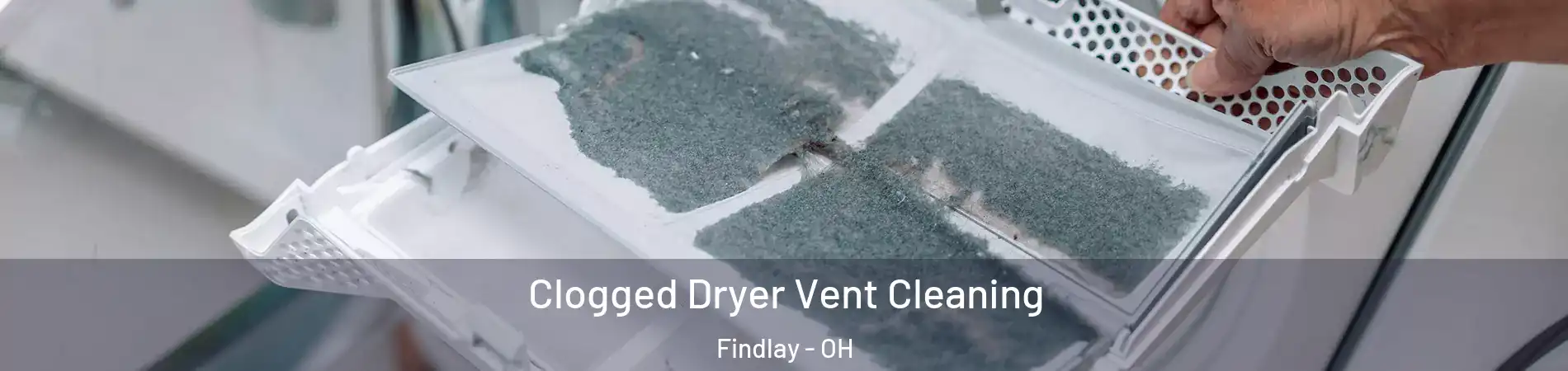  Clogged Dryer Vent Cleaning Findlay - OH
