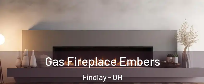  Gas Fireplace Embers Findlay - OH