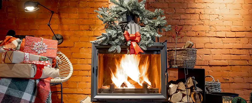 Travis Industries Linear Gas Fireplace Installation in Findlay, Ohio