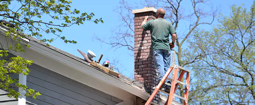 Vinyl and PVC Chimney Flashing Installation in Findlay, OH