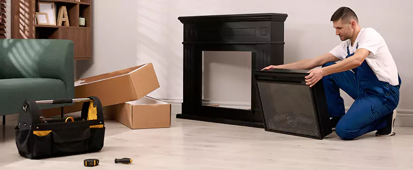 Old Rusted Metal Fireplace Repair And Replacement in Findlay, OH