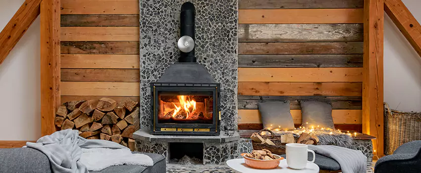 Thelin Hearth Products Direct Vent Gas Stove Fireplace Inspection in Findlay, Ohio